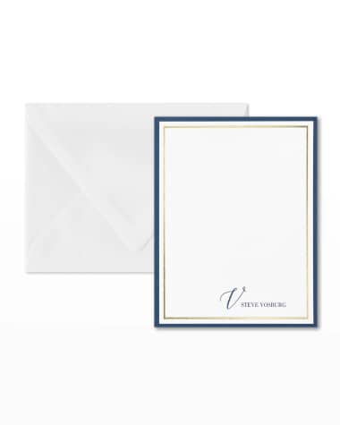 Carlson Craft Thick and Thin Note Card
