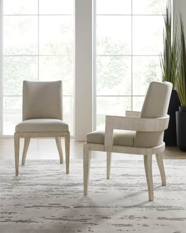 Hooker Furniture Cascade Upholstered Arm Chair, Set of 2