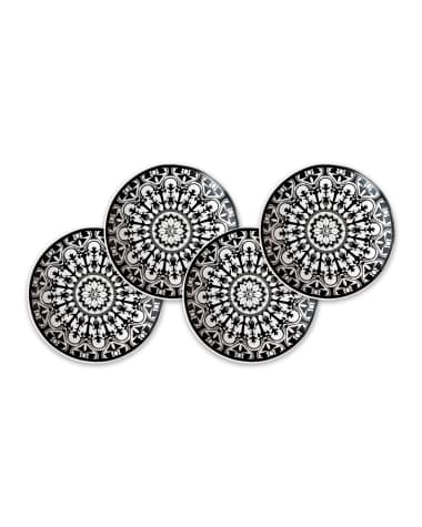 Caskata Casablanca Canape Plates, Set of 4