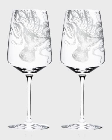 Caskata Lucy White Wine Glasses, Set of 2