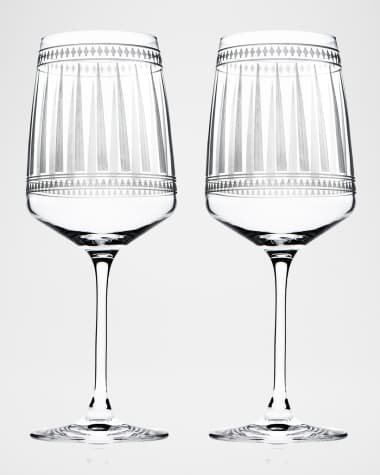 Caskata Marrakech Red Wine Glasses, Set of 2