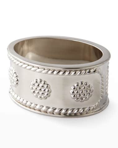 Juliska Berry & Thread Napkin Ring - Silver