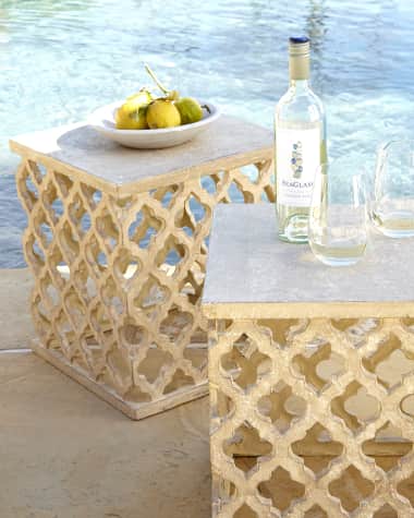 Neiman Marcus Moroccan Garden Stool