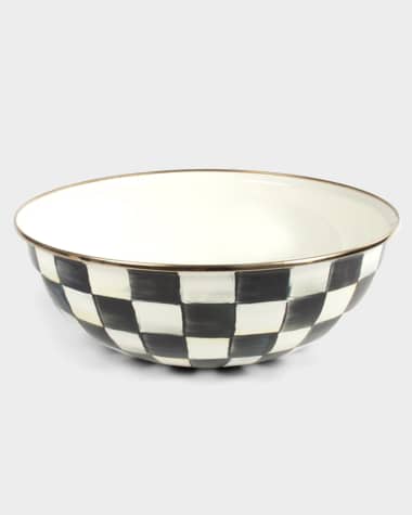 MacKenzie-Childs Extra-Large Courtly Check Everyday Bowl