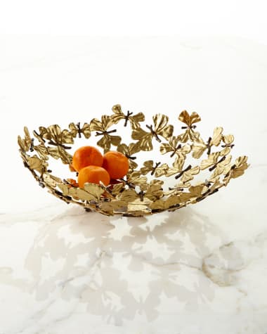 Michael Aram Butterfly Ginkgo Centerpiece Bowl