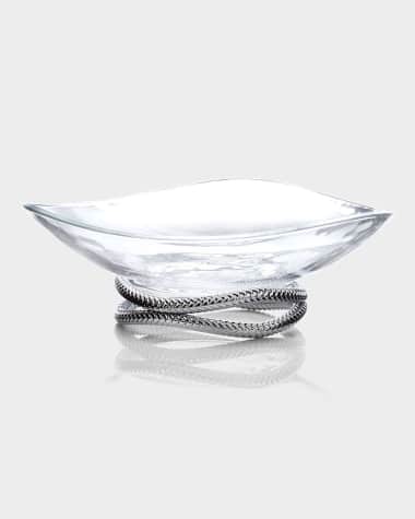 Nambe Braid Centerpiece Bowl