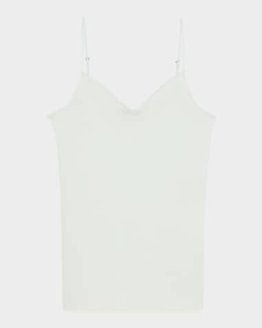 Hanro Seamless Cotton V-Neck Camisole