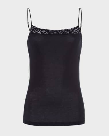Hanro Moments Lace-Trimmed Camisole