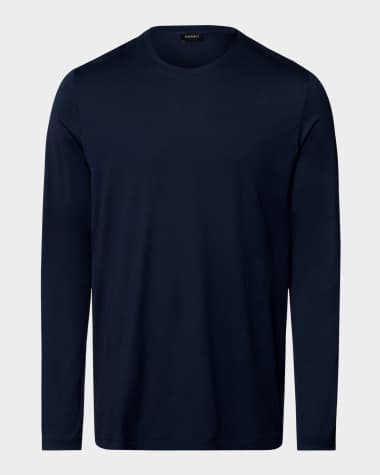 Hanro Men's Night & Day Long-Sleeve Shirt