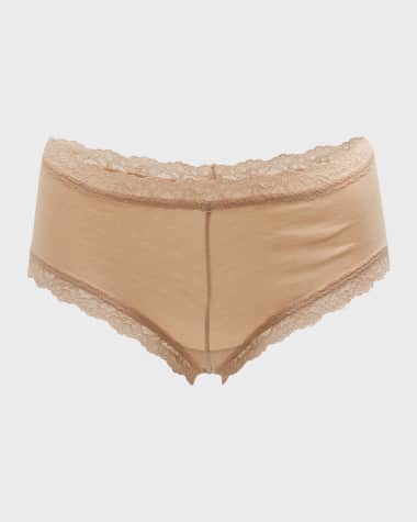Hanky Panky Low-Rise Organic Cotton Boyshorts