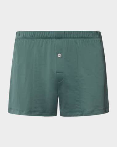 Hanro Men's Sporty Mercerized Cotton Boxers