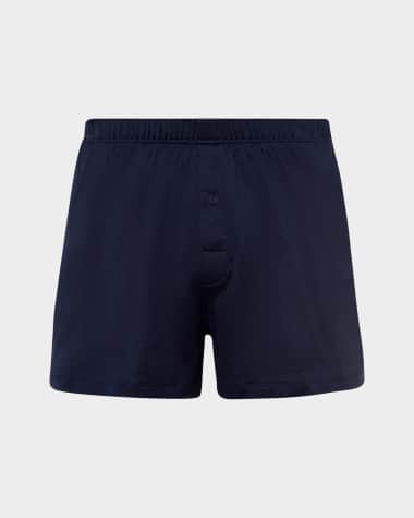 Hanro Men's Sporty Mercerized Cotton Boxers