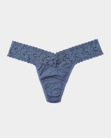 Hanky Panky Low-Rise Organic Cotton Thong