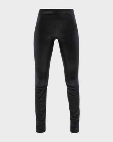 THE ROW Moto Leather Leggings