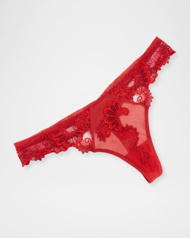 Lise Charmel Dressing Floral-Lace Thong