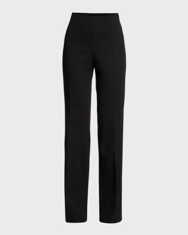 Akris Carol Classic Flat-Front Pants