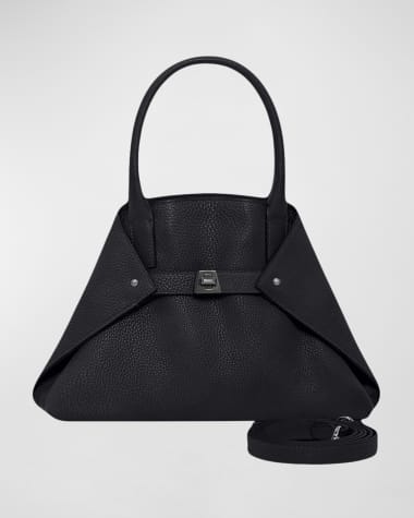 Akris Ai Little Cervo Calf Top-Handle Bag