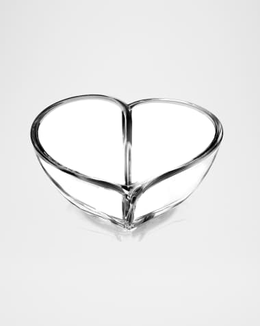 Orrefors Large Heart Dish