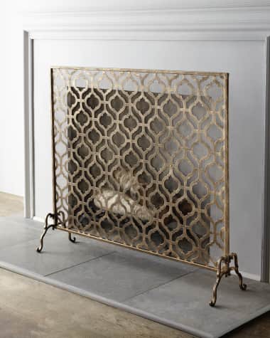 Lexington Single-Panel Fireplace Screen