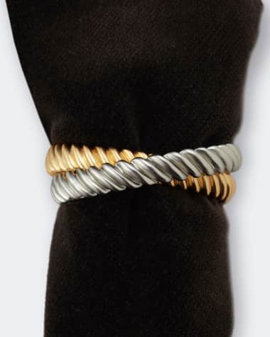 L'Objet Deco Twist Napkin Rings Jewels, Set of 4