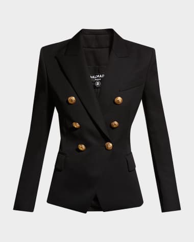 Balmain Classic Double-Breasted Blazer