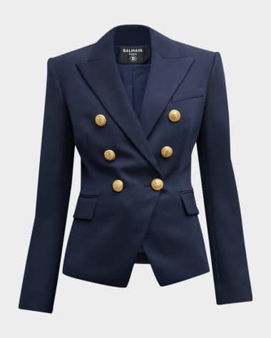 Balmain Classic Double-Breasted Blazer