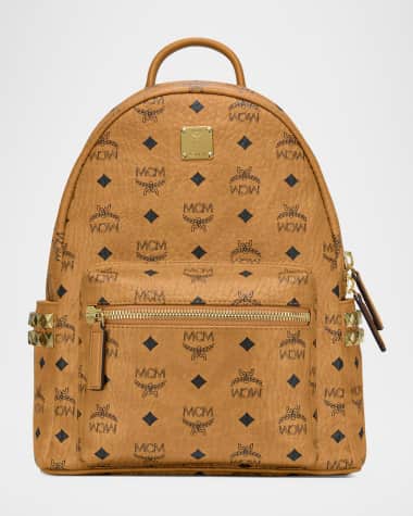 MCM Stark Visetos Small Side-Stud Backpack