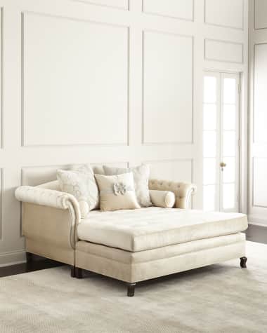 Haute House Duncan Tufted Chaise