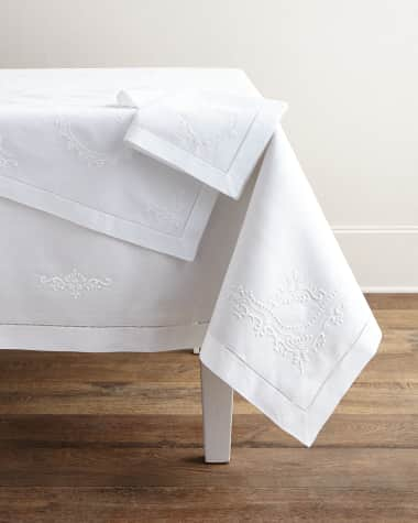 Luxury Table Linens & Linen Tablecloths at Neiman Marcus