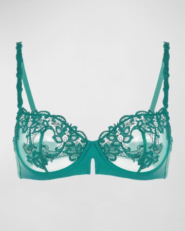 Simone Perele Saga Non-Padded Lace Demi Bra