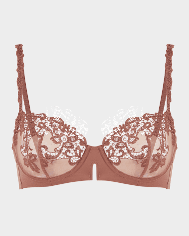 Simone Perele Saga Non-Padded Lace Demi Bra