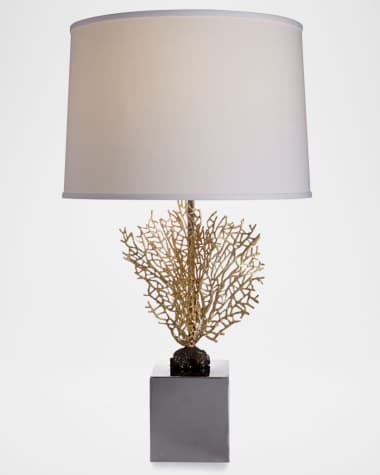 Michael Aram Fan Coral Table Lamp