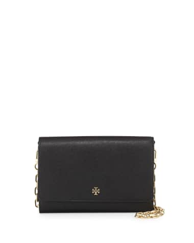 Tory Burch Robinson Saffiano Wallet-On-Chain from Neiman Marcus - Styhunt