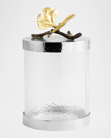 Michael Aram Butterfly Ginkgo Canister, Small