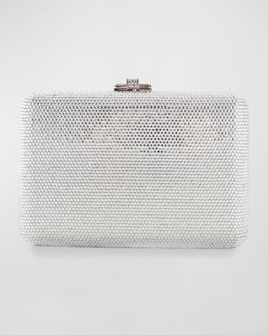Judith Leiber Couture Slim Slide Crystal Evening Clutch Bag