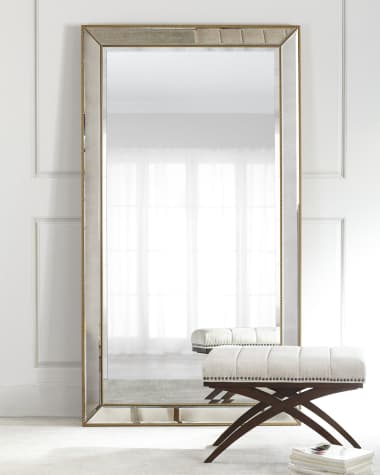 Katherine Noble by BMC Aldina Beaded Floor Mirror, 79"T