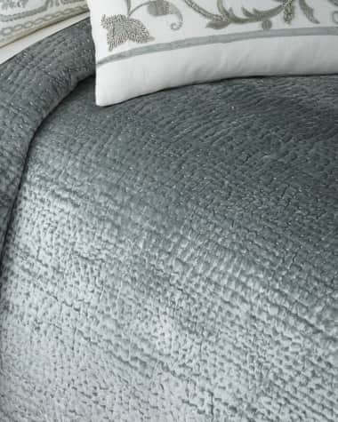 Callisto Home Aleksi Pick-Stitch Coverlet, King