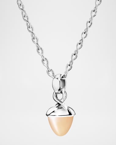 Tamara Comolli MIKADO 18k White Gold Sand Moonstone Pendant