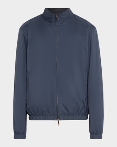 Loro Piana Men's Windmate Reversible Bomber Jacket