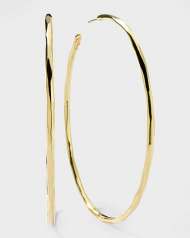 Ippolita Extra Large Squiggle Hoop Earrings in 18K Gold