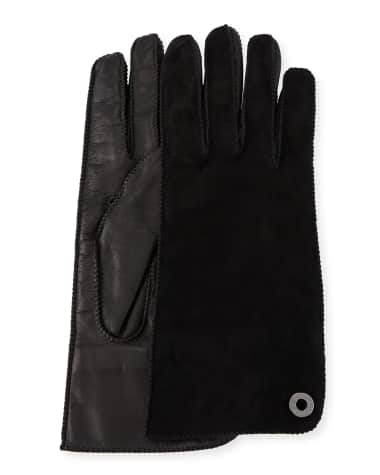 Loro Piana Jacqueline Suede and Leather Gloves