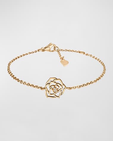 PIAGET Rose 18K Rose Gold Diamond Bracelet