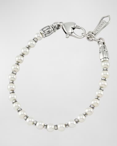 LAGOS Kinder Sterling Silver Pearl Bracelet