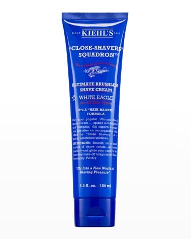 Kiehl's Since 1851 "Close-Shavers" Squadron Ultimate Brushless Shave Cream, White Eagle, 5.0 oz.
