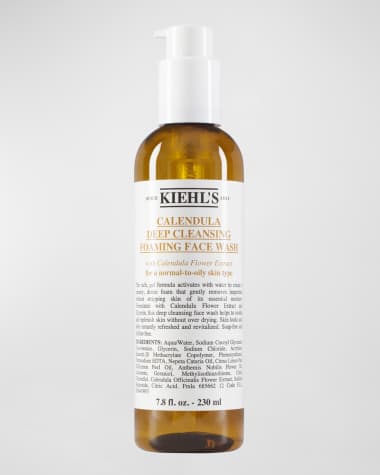 Kiehl's Since 1851 Calendula Deep Cleansing Foaming Face Wash, 7.8 oz.