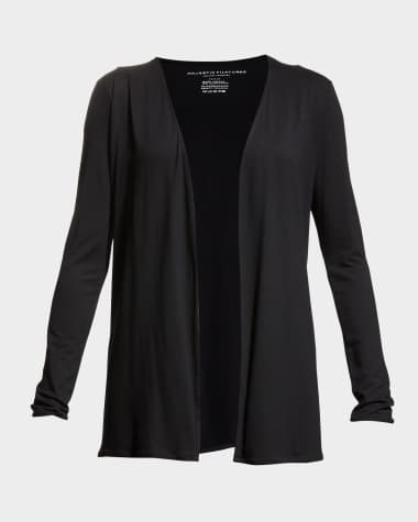 Majestic Filatures Soft Touch Open-Front Cardigan