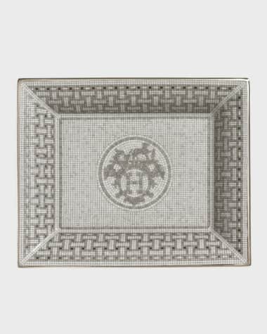 Hermes Mosaique Au 24 Platinum Tray