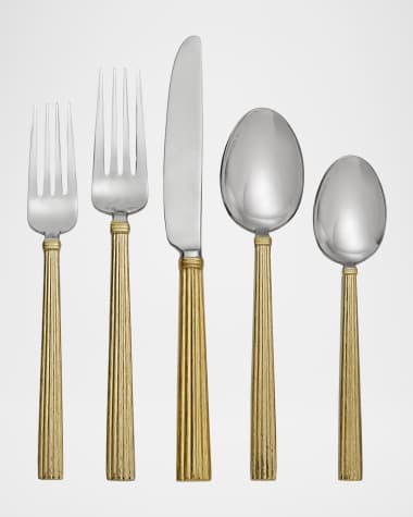 Michael Aram 5-Piece Golden Wheat Flatware Place Setting