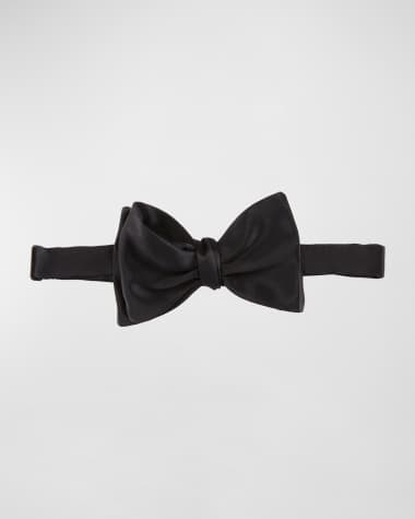 Stefano Ricci Self-Tie Satin Bow Tie