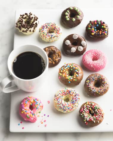 Chocolate Covered Company Belgian Chocolate-Covered Mini Donuts